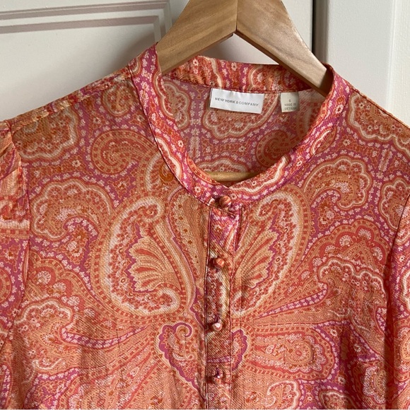 New York & Company Women’s Blouse/Top/Shirt - Picture 7 of 9